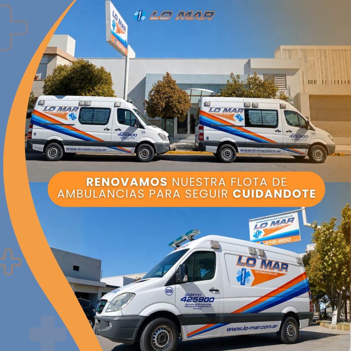 Innovación en asistencia: Lomar presentó un sistema de botón antipánico y amplió su flota médica