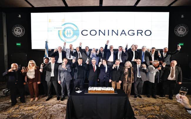 70 años de CONINAGRO. Celebración con reclamos por “costos elevados, presión impositiva y falta de infraestructura”
