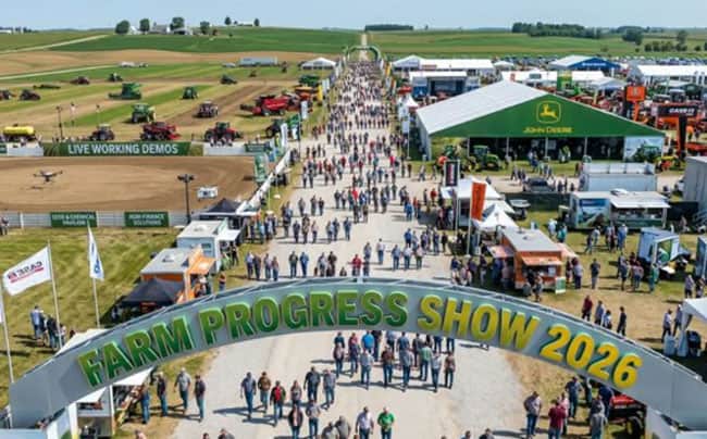 Farm Progress Show 2026. Del tractor solar a la cosecha autónoma: novedades presentadas en la megamuestra norteamericana