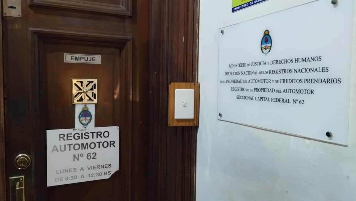 Registros Automotores: redujeron 40% la cantidad de aranceles vigentes
