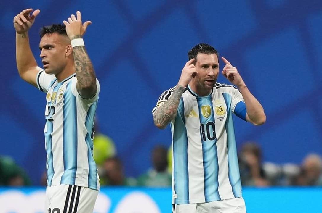 Lautaro Martínez sobre el retiro de Messi: “Queda el legado que dejó"
