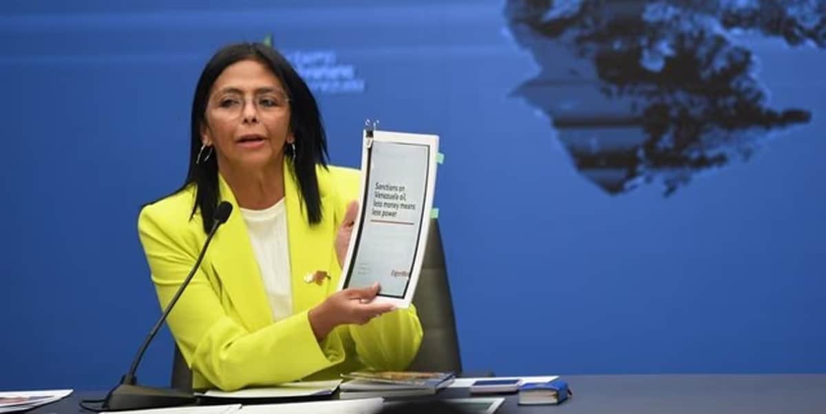Delcy Rodríguez afirmó que fortaleció la relación de Venezuela con Estados Unidos