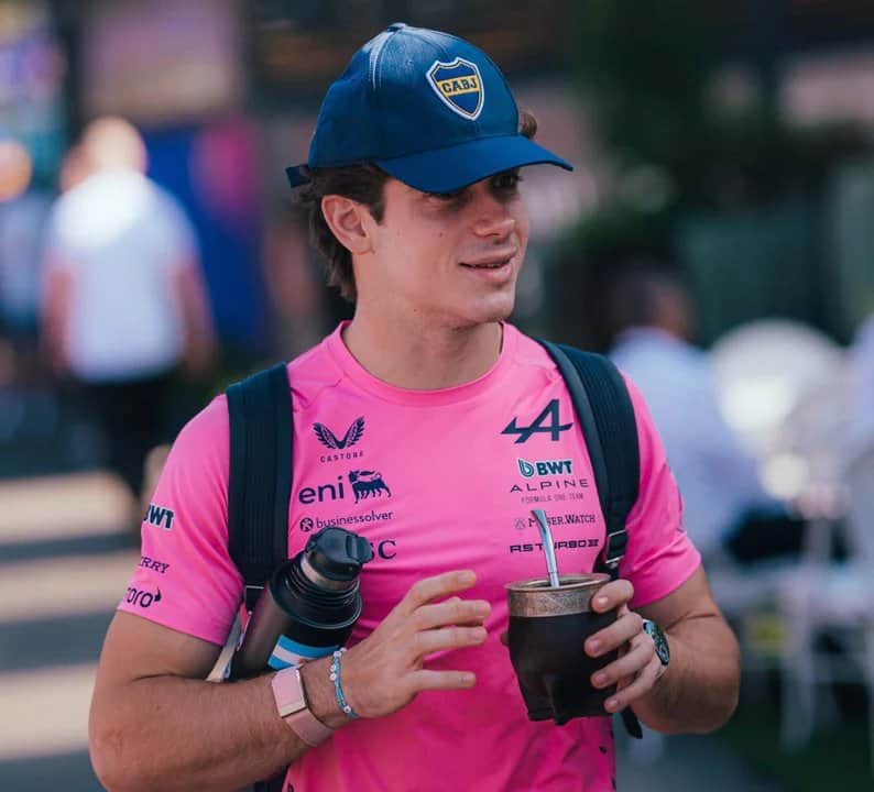 Colapinto celebró el nuevo paquete de actualizaciones y su renovación en la previa del GP de Monza