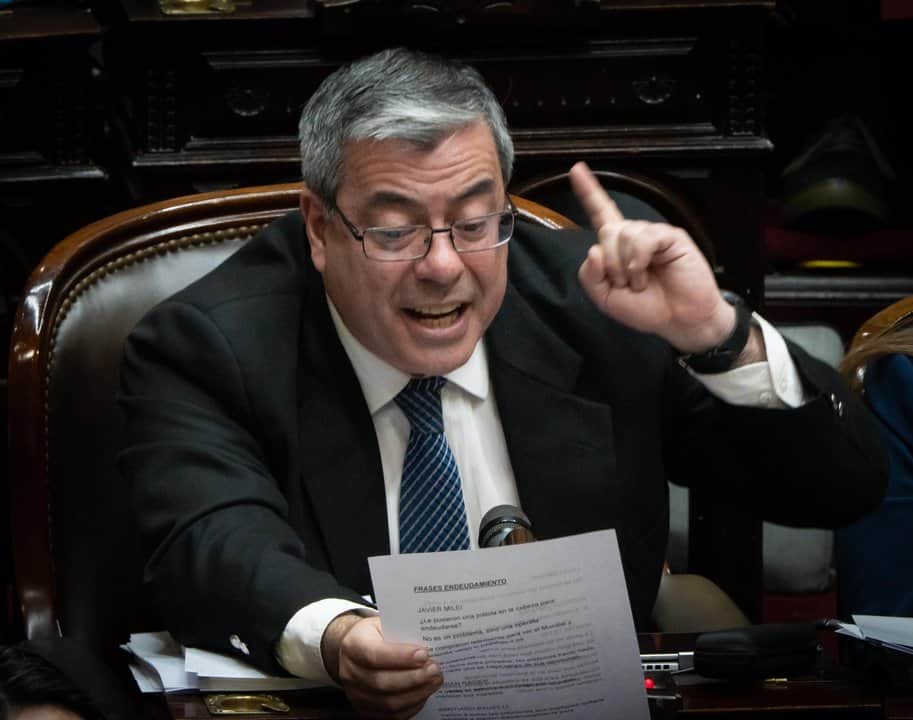 Germán Martínez anticipó una “semana caliente” en Diputados y apuntó contra las privatizaciones