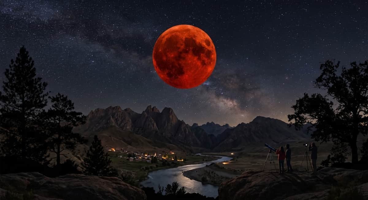 Eclipse de Luna ahora en Argentina: a qué hora es y el minuto a minuto para ver la “Luna Roja”