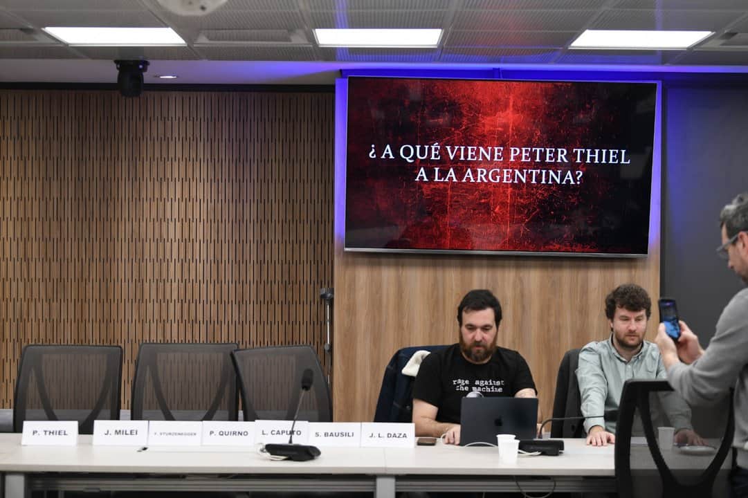 Con críticas al Gobierno, diputados opositores y expertos debatieron sobre la presencia de Peter Thiel en Argentina