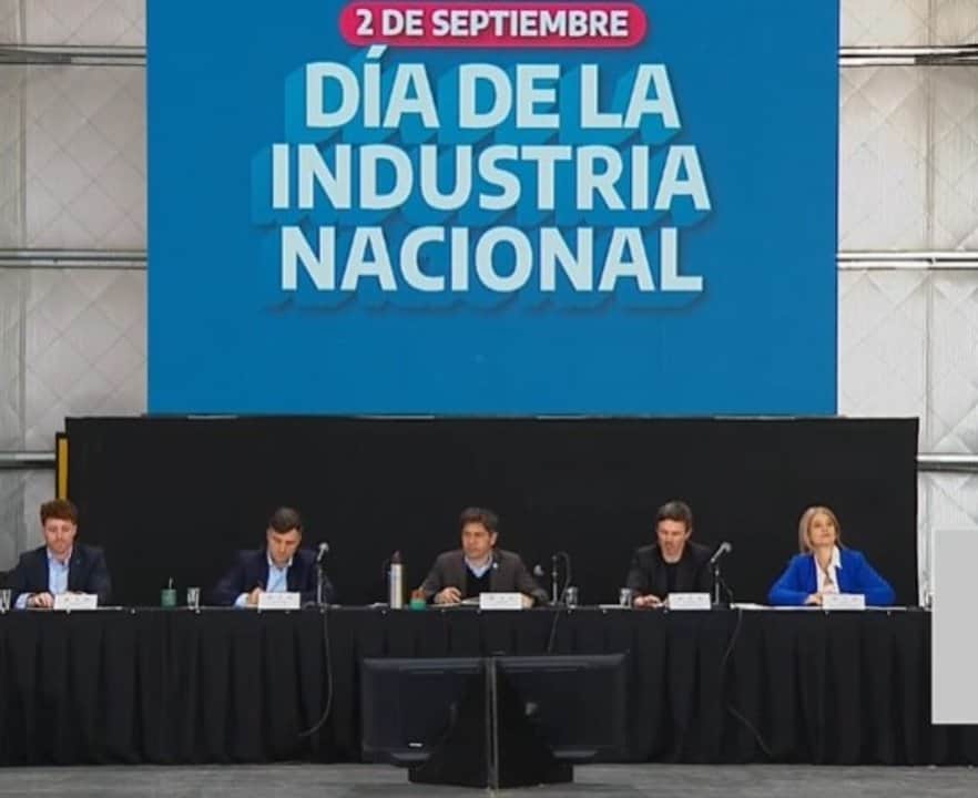 Kicillof en el Día de la Industria: “Si le va mal al sector es por responsabilidad de Milei”