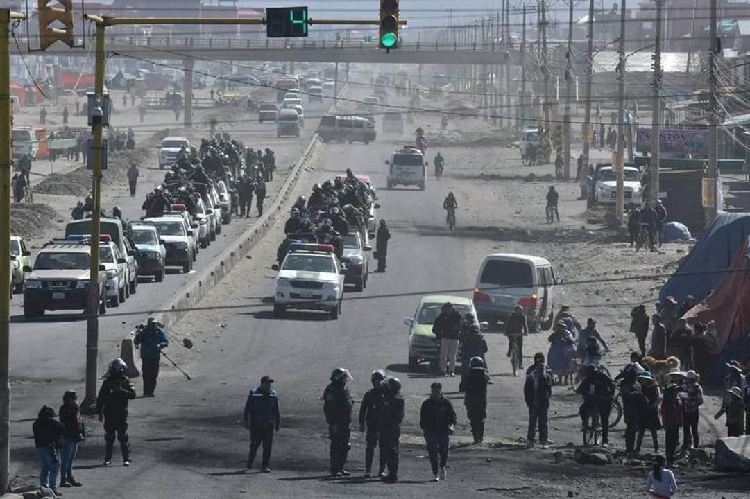 Sectores sociales rechazan ampliación del estado de excepción en Bolivia