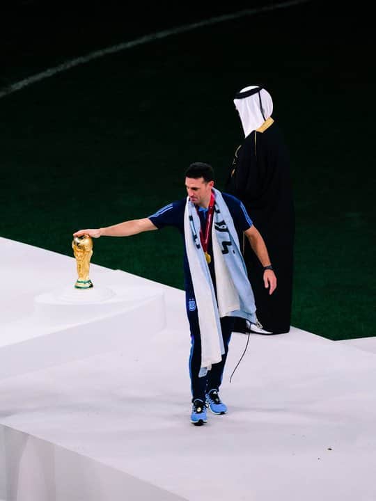 Scaloni cumple ocho años como técnico de la Selección argentina en un ciclo coronado de gloria