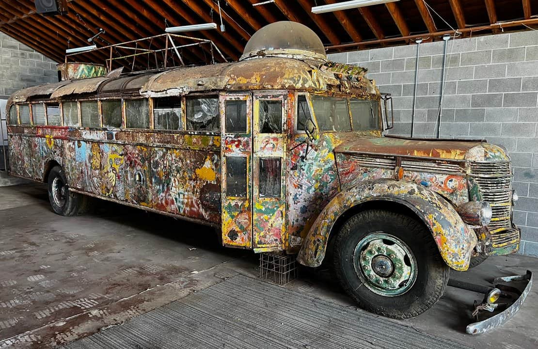 El legendario autobús de Ken Kesey vuelve a San Francisco para una muestra sobre Grateful Dead
