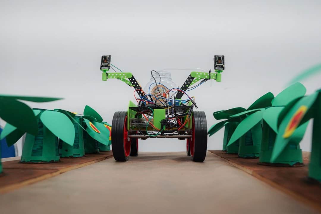 Entre Ríos: estudiantes crearon un robot con inteligencia artificial para detectar plantas enfermas