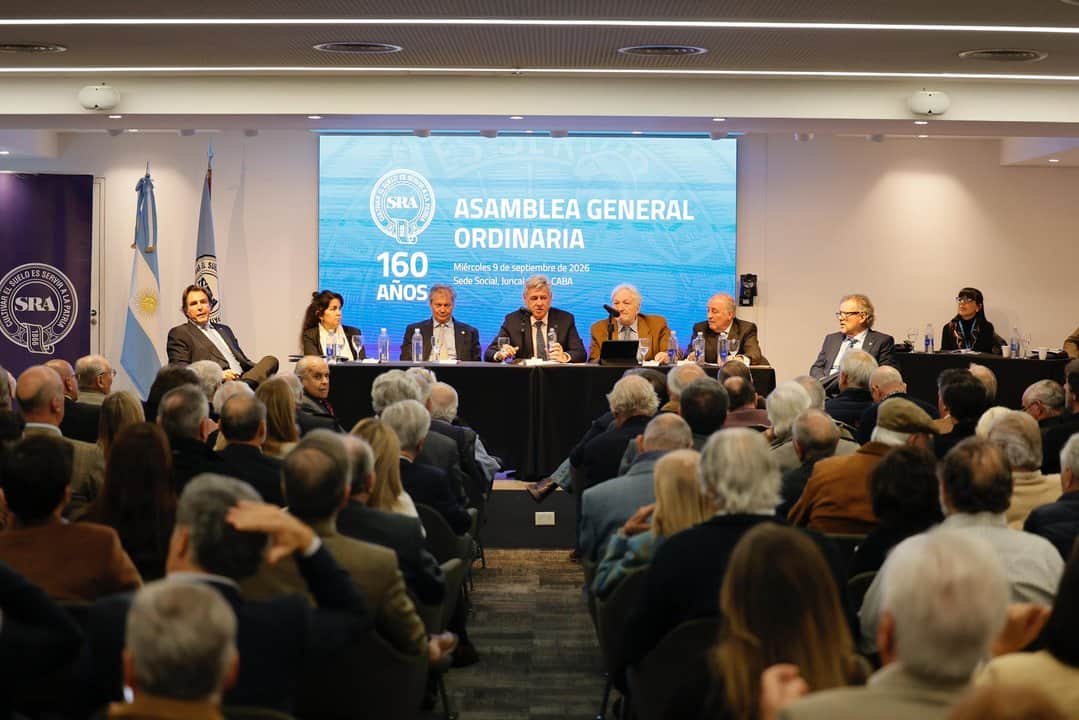 Nicolás Pino fue reelecto presidente de la Sociedad Rural Argentina: la reacción de Javier Milei