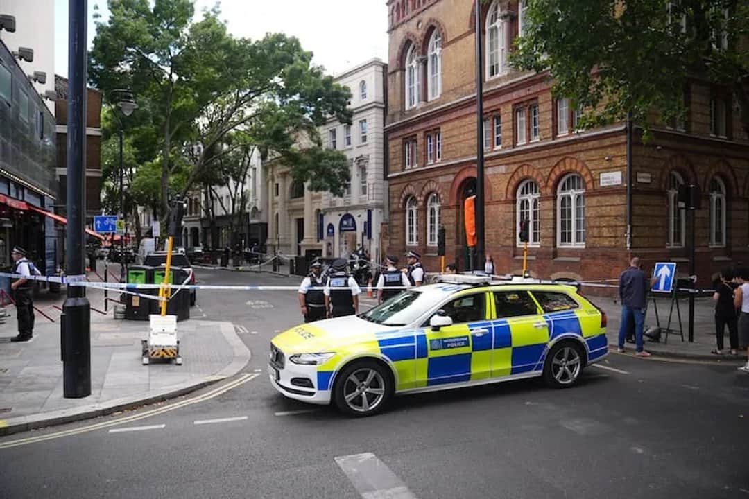 Cuatro heridos y siete detenidos en un apuñalamiento en Londres