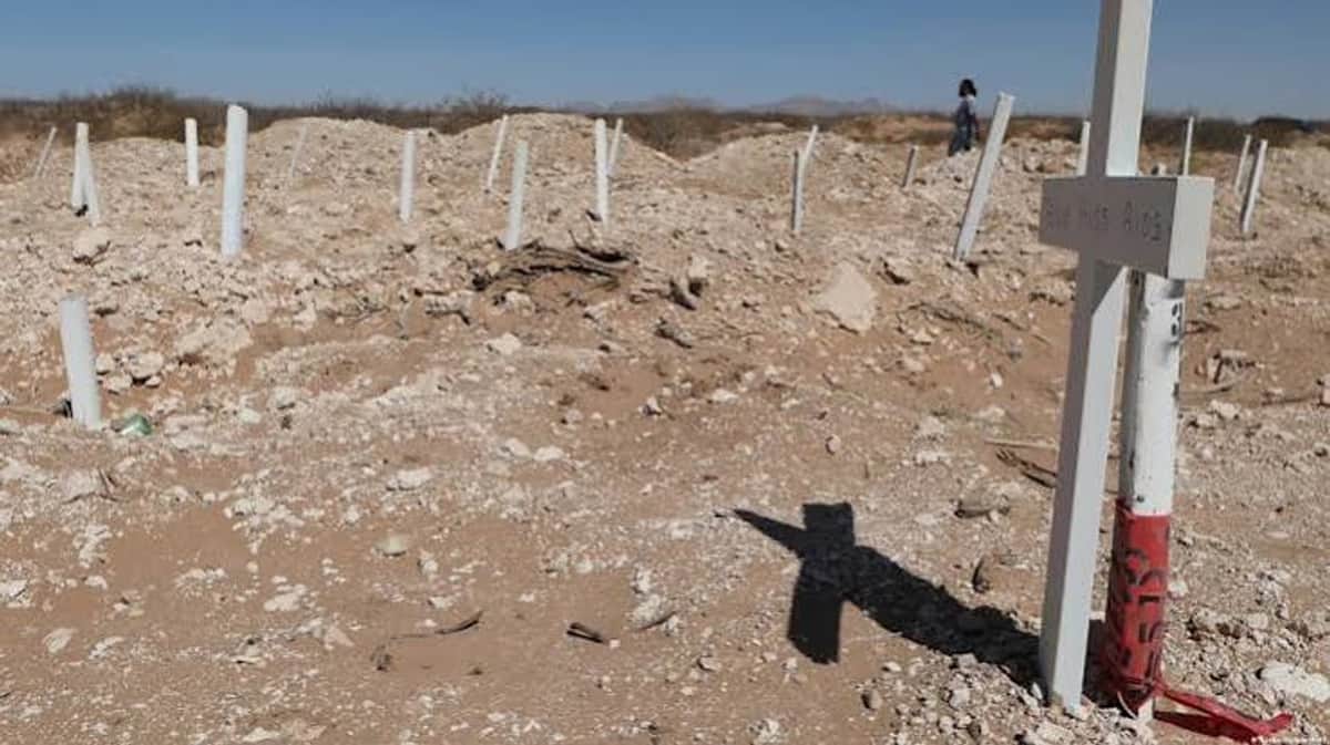 México: inhumaron 117 cuerpos “NN”