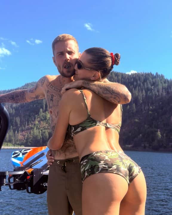 Justin Bieber celebró un nuevo aniversario con Hailey Bieber: “Te amo bebé"