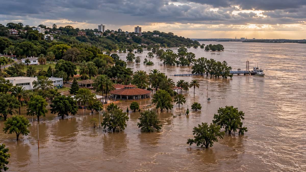 Súper Niño 2026: alertan por crecidas históricas del Río Paraná y proyectan niveles superiores a los de 1983