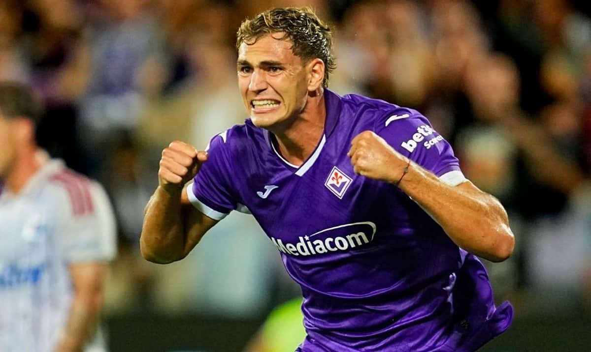 La Fiorentina de Mastantuono y Pellegrino se metió en los octavos de la Copa Italia