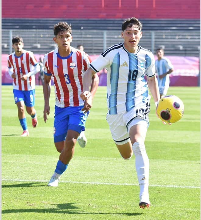 La Selección argentina Sub 19 cayó 2-1 ante Paraguay en su estreno en los Juegos Suramericanos