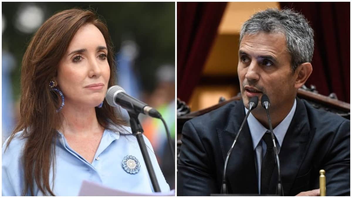 La irónica respuesta de Villarruel a Martín Menem con un meme de Maradona tras sus críticas