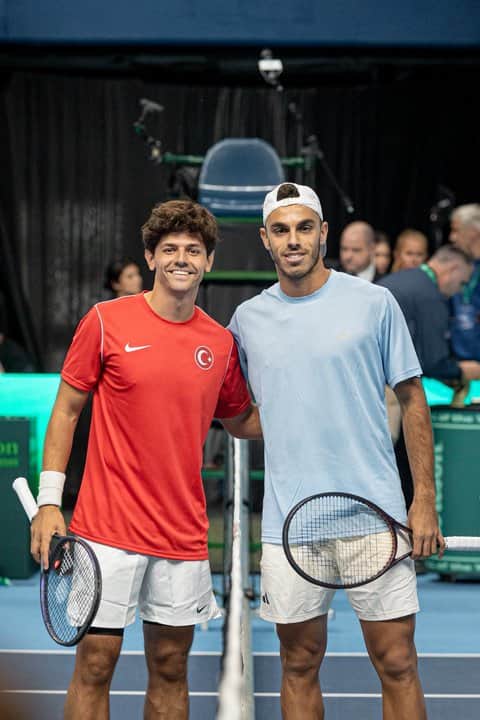 Francisco Cerúndolo abrió la serie de la Copa Davis con un triunfo ante Turquía