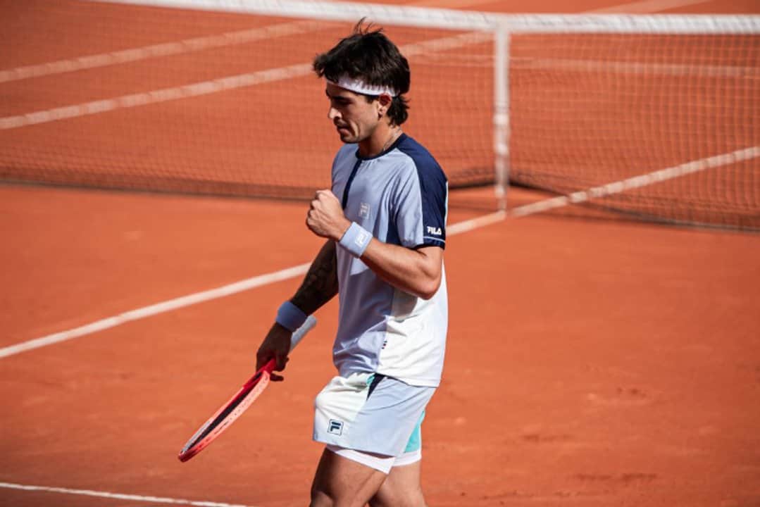 Francisco Comesaña cumplió con lo esperado y pasó la primera ronda del Challenger de Buenos Aires