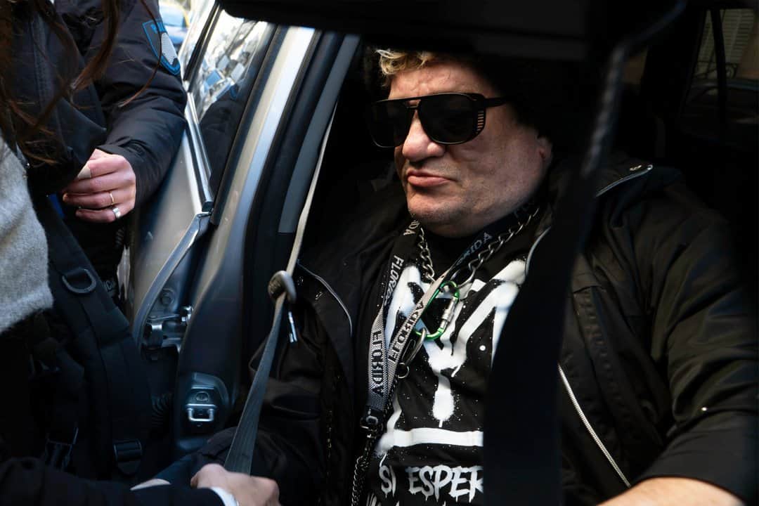 Después del choque, internaron al Pity Álvarez y hay hermetismo por el juicio