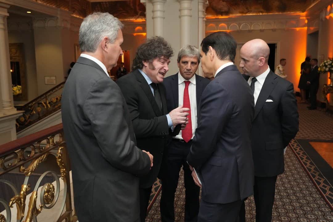 Milei analizó con Marco Rubio una agenda común entre Argentina y Estados Unidos
