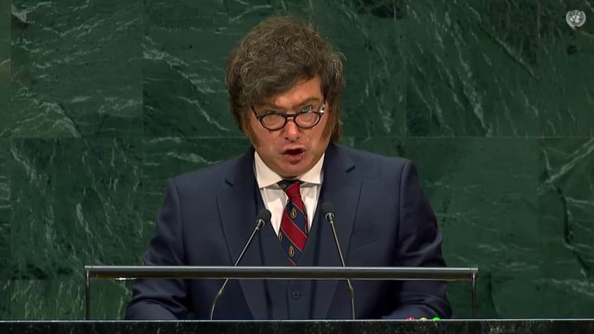 Duras críticas de la oposición al discurso de Milei en la ONU
