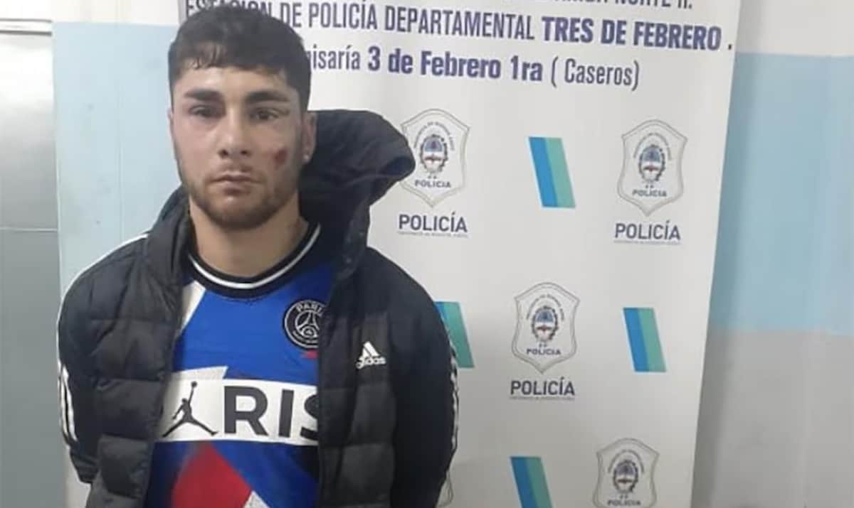 El ex River Ezequiel Cirigliano fue detenido por robarle el arma a un policía