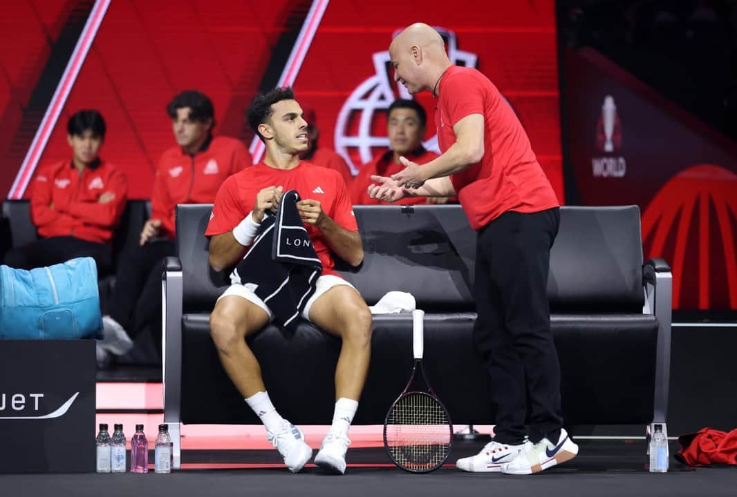 Francisco Cerúndolo cayó ante Casper Ruud y no pudo sumar el primer punto en la Laver Cup