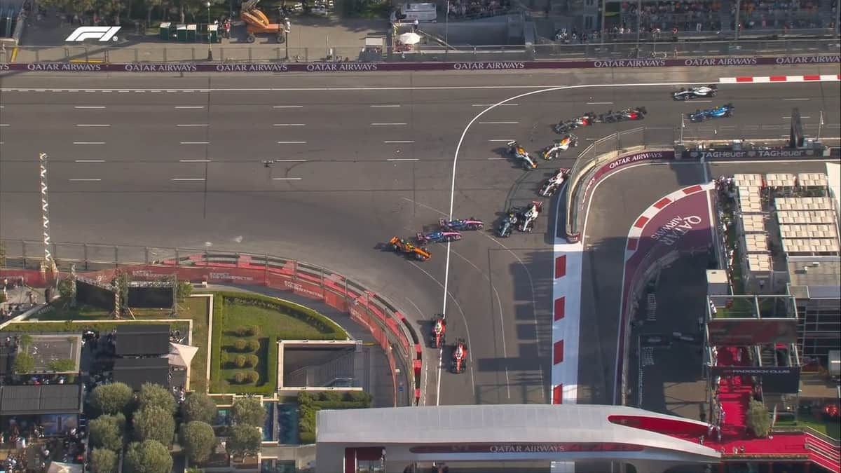 Video: el grave error de Colapinto que le costó los puntos a Alpine en el GP de Azerbaiyán