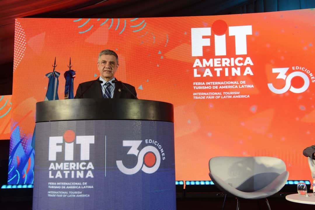 Jorge Macri abrió la Feria Internacional de Turismo y anunció que hoteles, restaurantes y librerías no pagarán ABL en el primer semestre