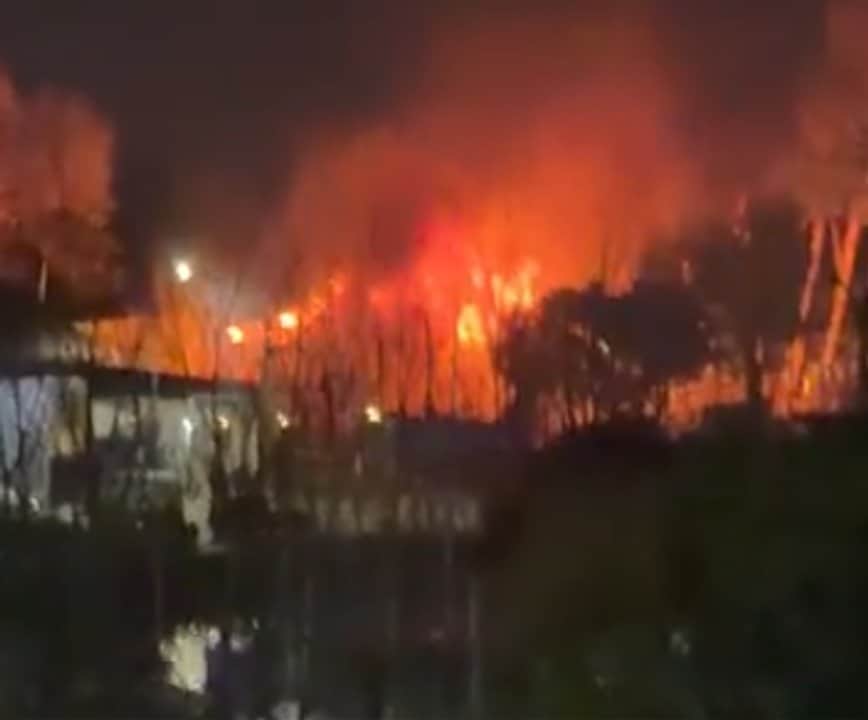Un voraz incendio afectó al Club Náutico de Olivos: fue controlado y no se reportaron heridos