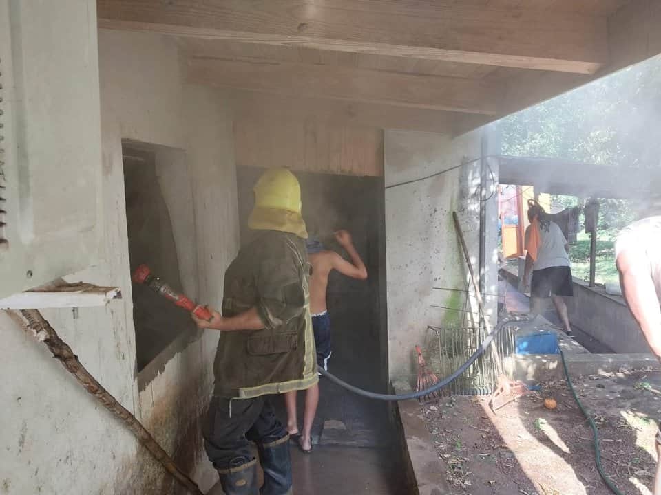 Misiones: prendió un espiral para combatir a los mosquitos y provocó un incendio en una casa