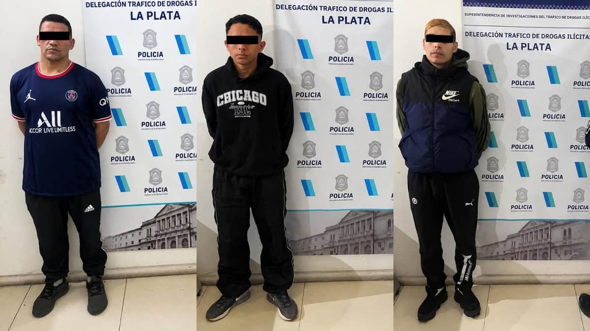 Tres delincuentes fueron detenidos en distintos barrios de La Plata