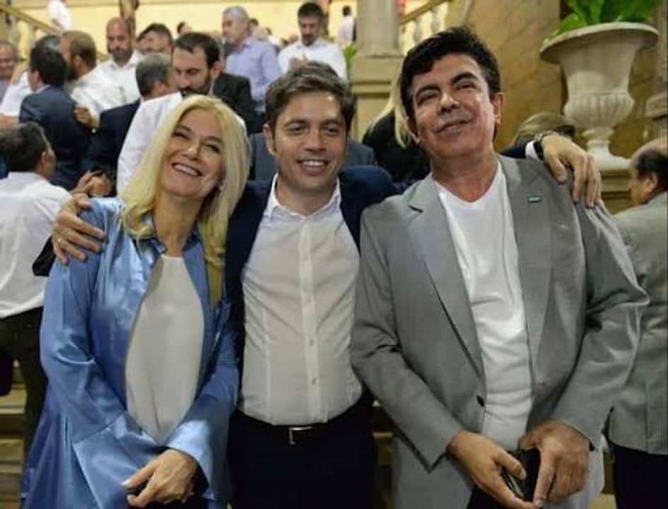 Kicillof y Espinoza encabezaron un acto por el Día de la Lealtad en La Matanza