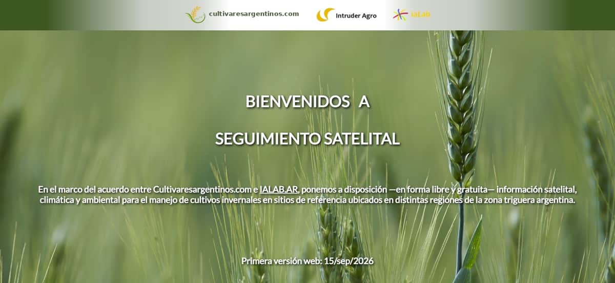El experto en trigo Pablo Abbate lanzó una herramienta satelital gratuita para el seguimiento de cultivos invernales