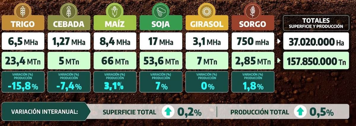 Argentina podría repetir en 2026/27 un récord de producción, pero esta vez con una “revancha” del cultivo de soja