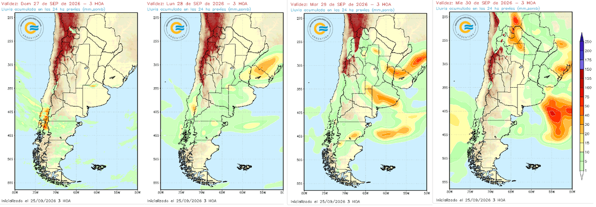 ¡Por fin! Se viene una tanda de lluvias en zonas que están necesitadas de agua