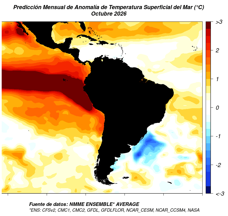 ¿Se achicó El Niño? La Bolsa de Rosario le bajó un cambio al pronóstico de lluvias y dice que el fenómeno podría pasar de “muy fuerte” a “fuerte”
