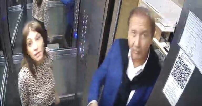 Escándalo en UATRE: el video cómo un empresario del seguro y la secretaria de un líder sindical intentan desarmar una cámara antes de un allanamiento