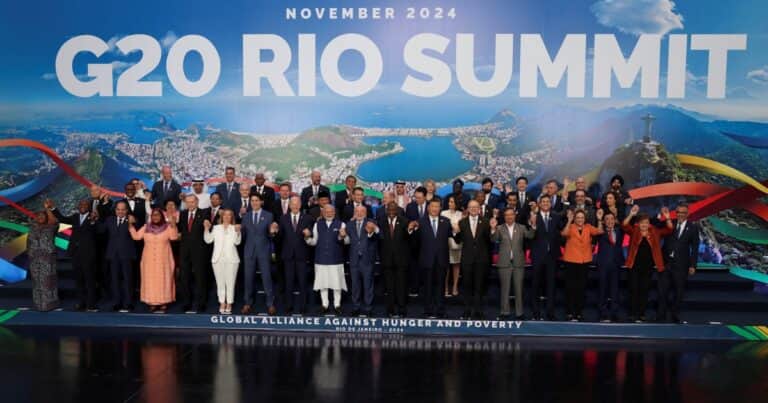 Los líderes del G20 volvieron a tomarse la foto de familia, pero sin Javier Milei: la explicación del Gobierno