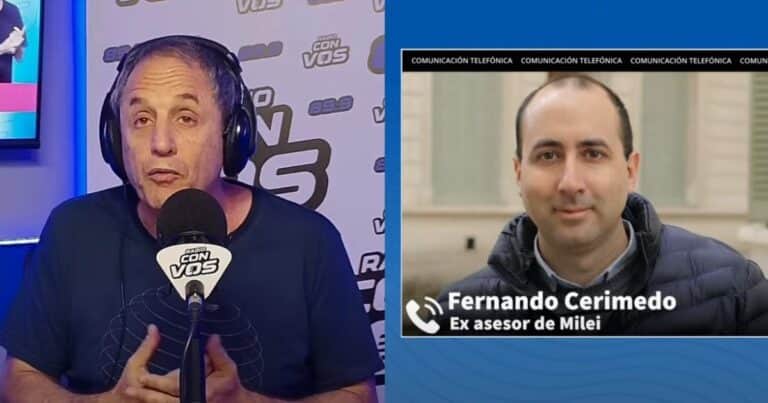 El fuerte cruce al aire entre Ernesto Tenembaum y un ex asesor de Milei que terminó con insultos