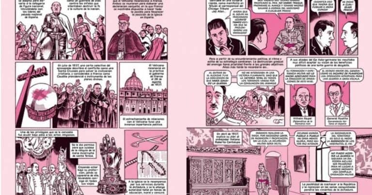 Publican como cómic la biografía del dictador Franco escrita por el hispanista Paul Preston