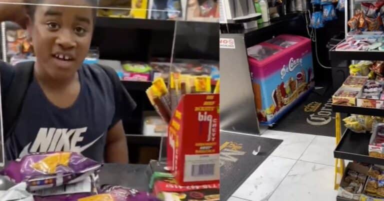 El dueño de una tienda le prometió a un niño que si obtenía diploma de honor podría llevarse todo lo que quisiera: el chico lo logró y este es el resultado