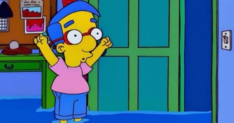 Después de 35 años, Milhouse pierde su voz