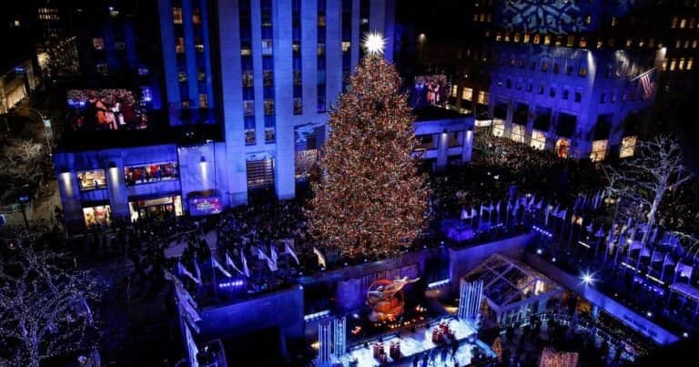 Cuándo llega la Navidad a Nueva York: este día se encienden las luces del árbol del Rockefeller Center