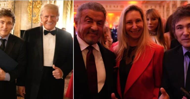 Javier Milei en Estados Unidos, EN VIVO: fotos con Trump, abrazo con Sylvester Stallone, mensaje a «los kukas» y nueva exposición