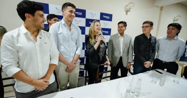 Karina Milei ungió al sobrino de Martín Menem como referente de la juventud libertaria, en medio de la polémica con el Gordo Dan