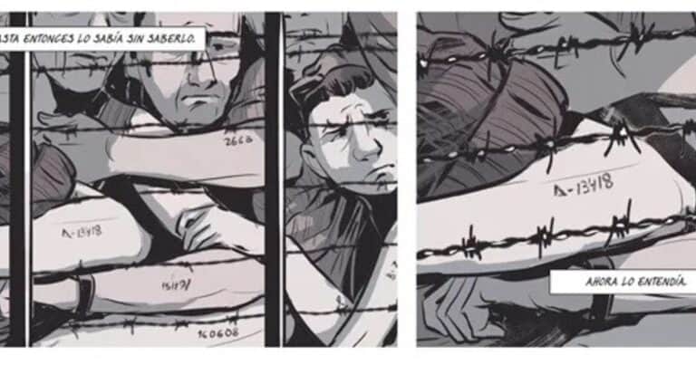 El cómic que revive la historia de una sobreviviente de un campo de exterminio nazi